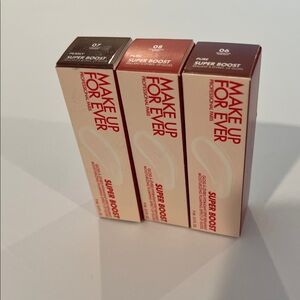 Makeup Forever Super Boost Lip Gloss Trio